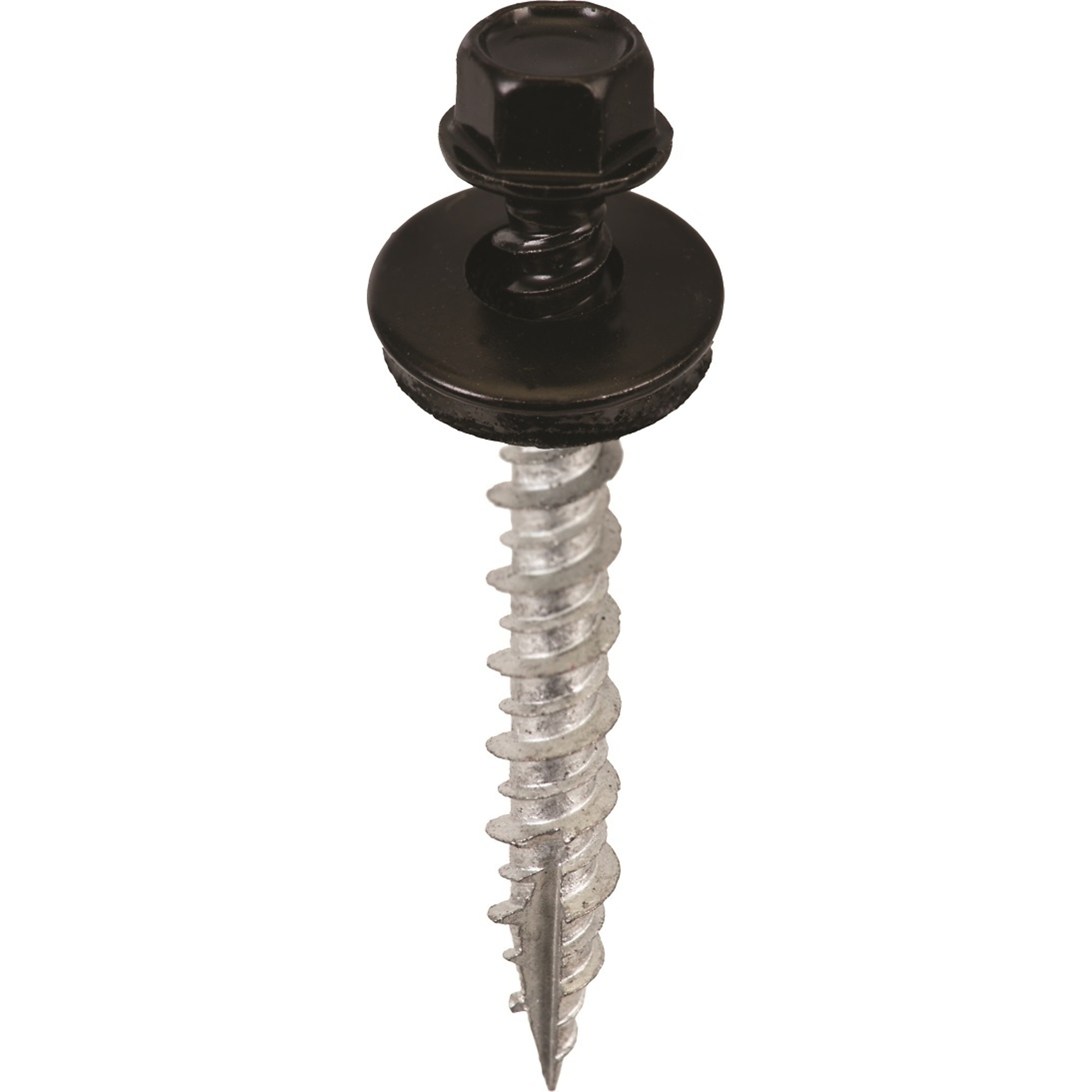 Acorn Hardware, Metal to Wood Screws #9X1-1/2in. Black, Model# SW-MW15BK250